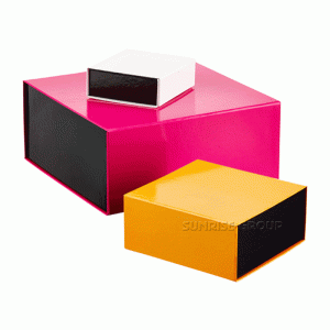 Луксозна магнитна затваряща се сгъваема кутия за подаръци #collapsiblebox
