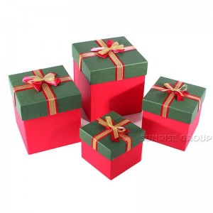 Картонена опаковка за подарък за кутия с малък куб