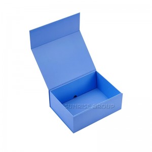 Персонализирано покритие за картон за печат Сгъваема магнитна кутия за подарък за опаковане