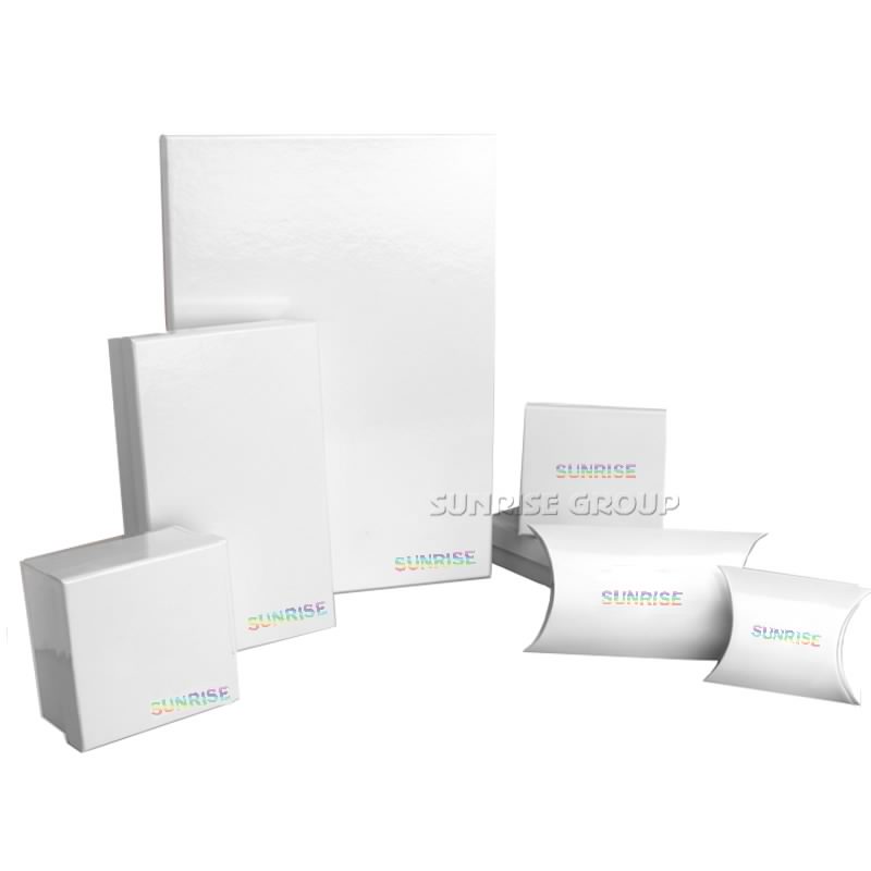 Луксозна прозрачна хартиена чиста опаковъчна подаръчна кутия с персонализирано лого